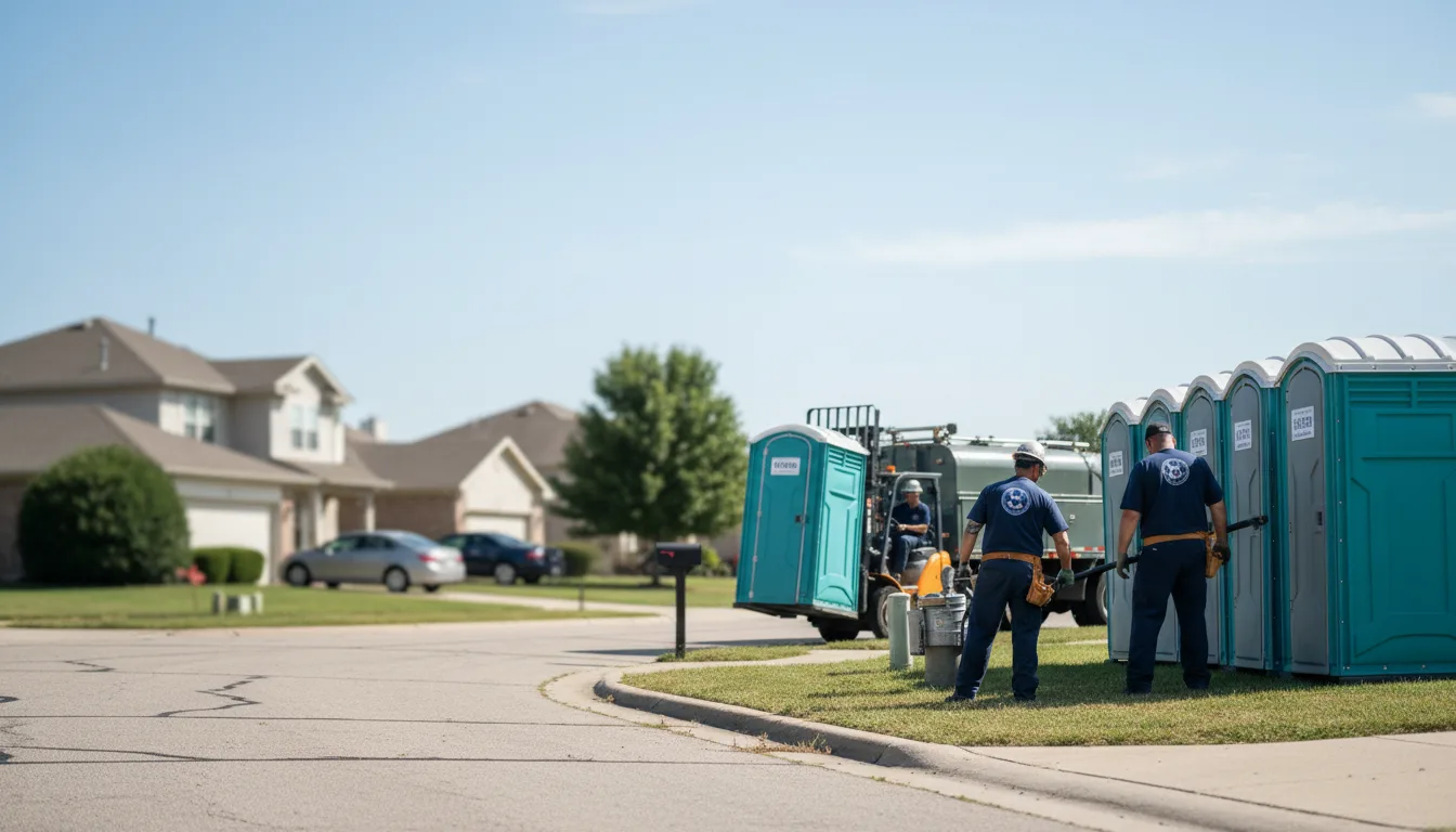 Porta Potty Rental in Valley View, TX near me